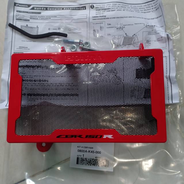 Cover Radiator Tutup Radiator Cbr 150 Old Lokal Non Led K45a Cb 150 Old Original Ahm Shopee Indonesia