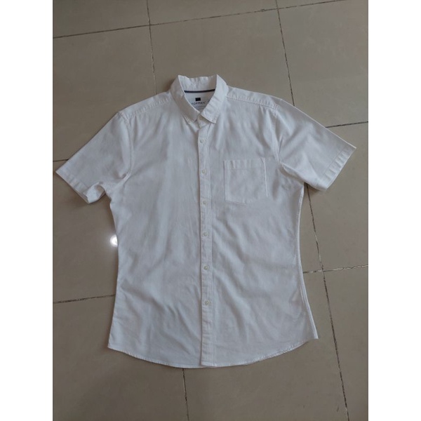 kemeja putih Topman size XL ( preloved like new)
