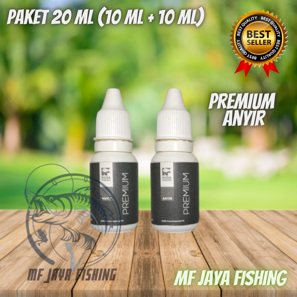 Paket Essen Esen Umpan Pancing Ikan Patin Ikan Lele dll Indukan Galatama Varian Anyir Premium 20 ml