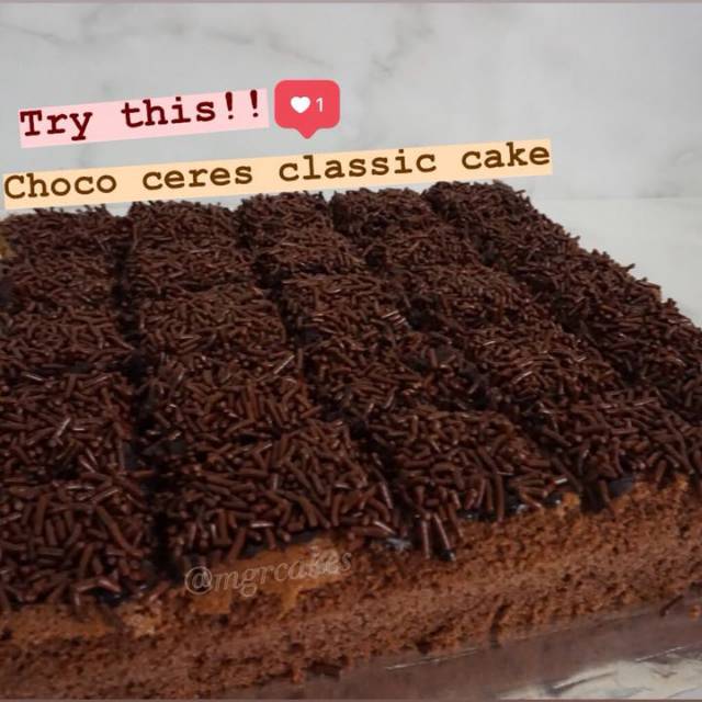 

Choco ceres classic cake