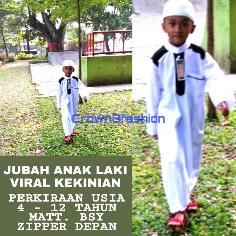 JUBAH ANAK LAKI VIRAL KEKINIAN BISA COUPLE AYAH TERBARU *COD OK