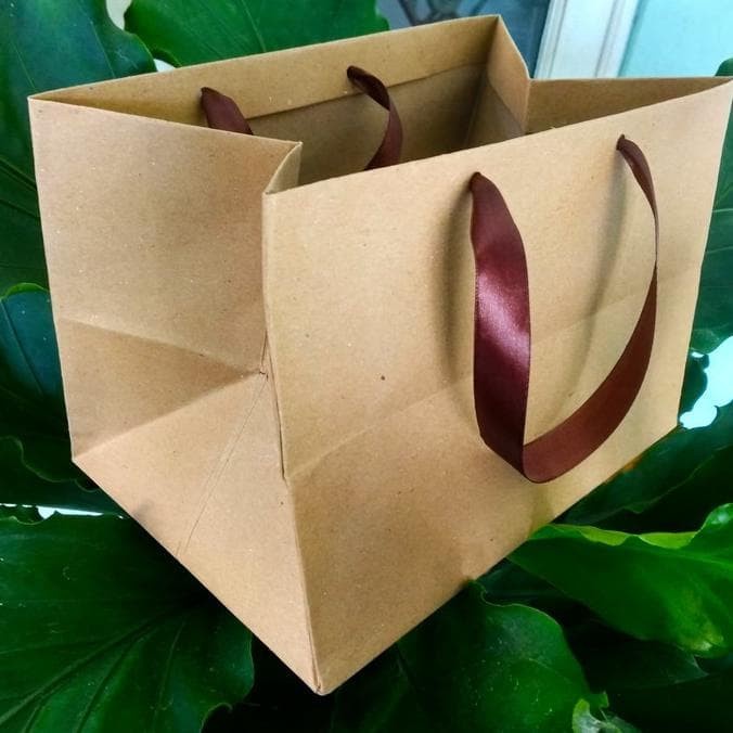 

(TERLARIS) Sale Paperbag/Paper Bag Size Bento 25 X 18 X 18 Berkualitas