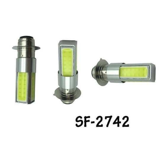 LAMPU UTAMA led 4 SISI cahaya putih meLEBAR