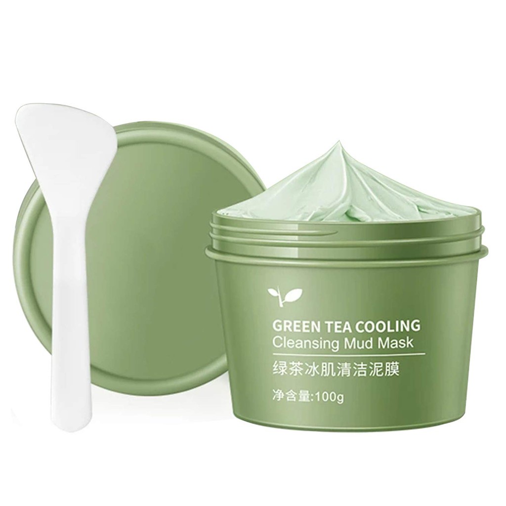 [READY STOCK]Masker wajah Green tea clay mask 100g