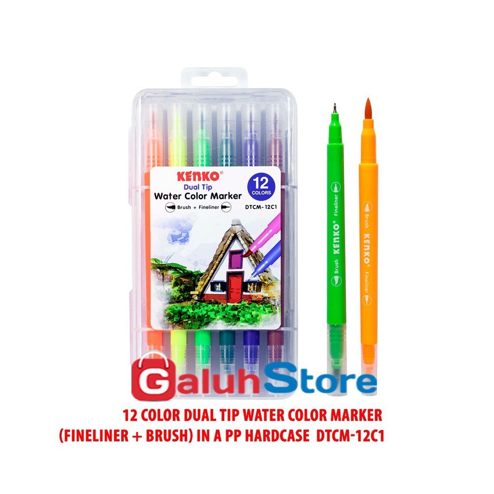 

Kenko Dual Tip Water Color Marker 12C1