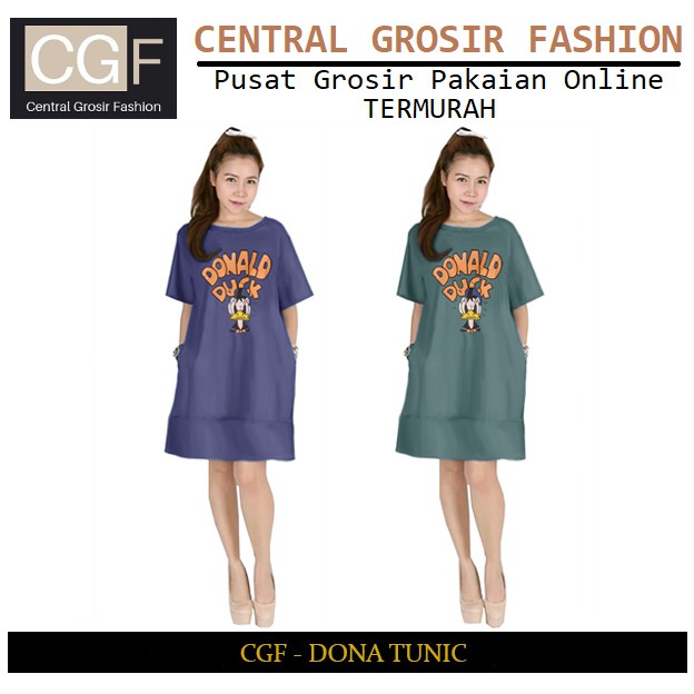 CGF 63202-67130 DONA TUNIC Pakaian Baju Tunic Fashion Wanita Model Terbaru,Terkini,Termurah&amp;Terlaris