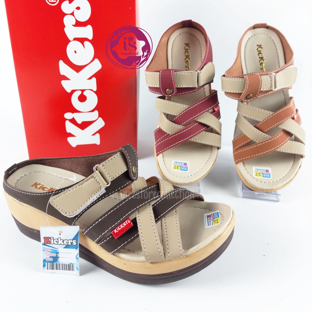 SANDAL WEDGES WANITA TERPOPULER KODE WR 05 MURAH HARGA GROSIR