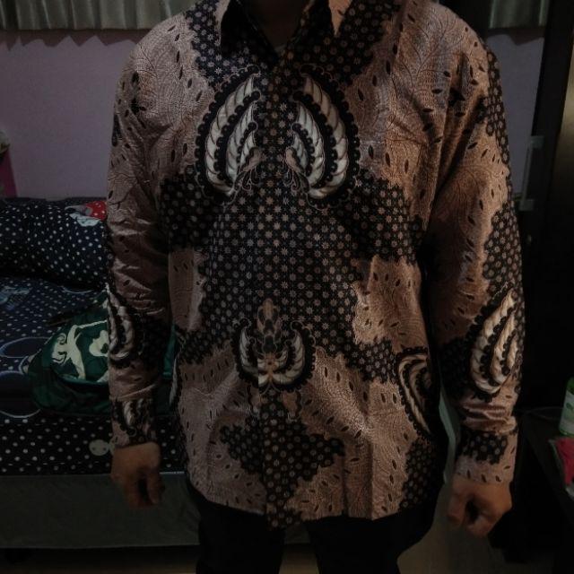 Kapal Kandas Kemeja Batik Pria Lengan Panjang Batik Pria Lengan Panjang Kemeja Batik Pria By Gba