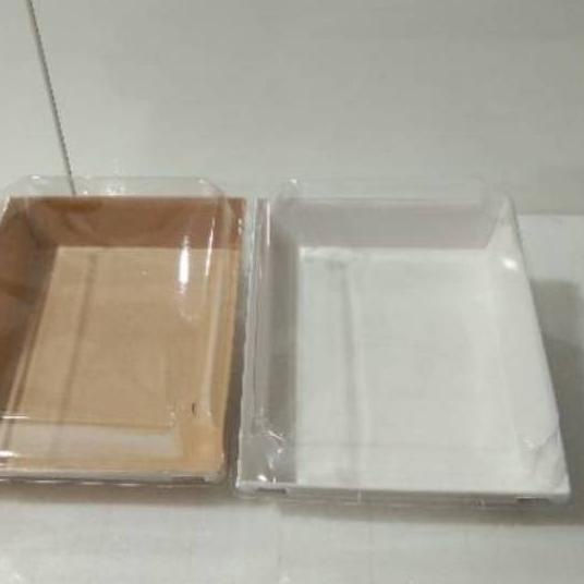 

Kotak Packaging Kue Roti / Paper Bread Cake Box Persegi Kotak isi 10 pcs