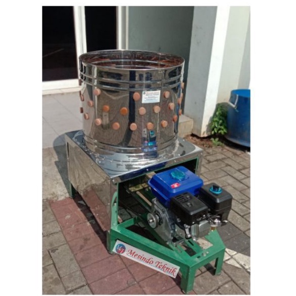 Jual MESIN CABUT BULU AYAM STEINLIS 5 EKOR DENGAN GEARBOX(REDUCER ...