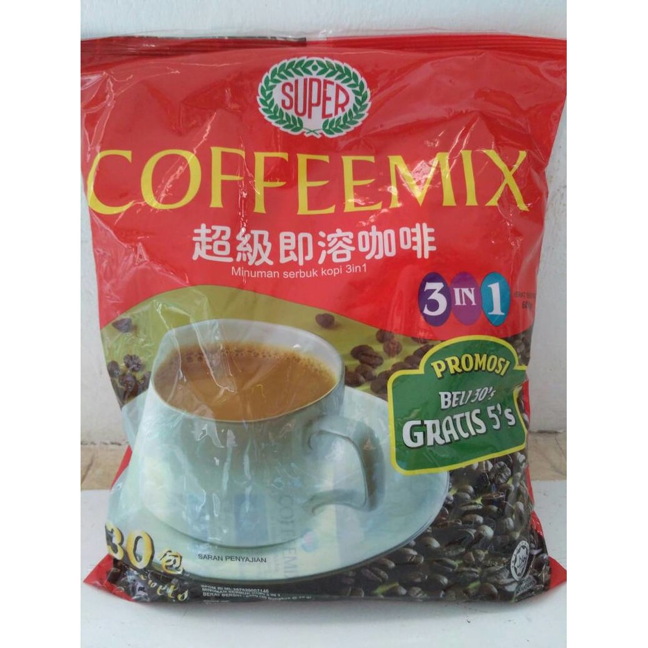 

Kopi Super Coffeemix 3in1