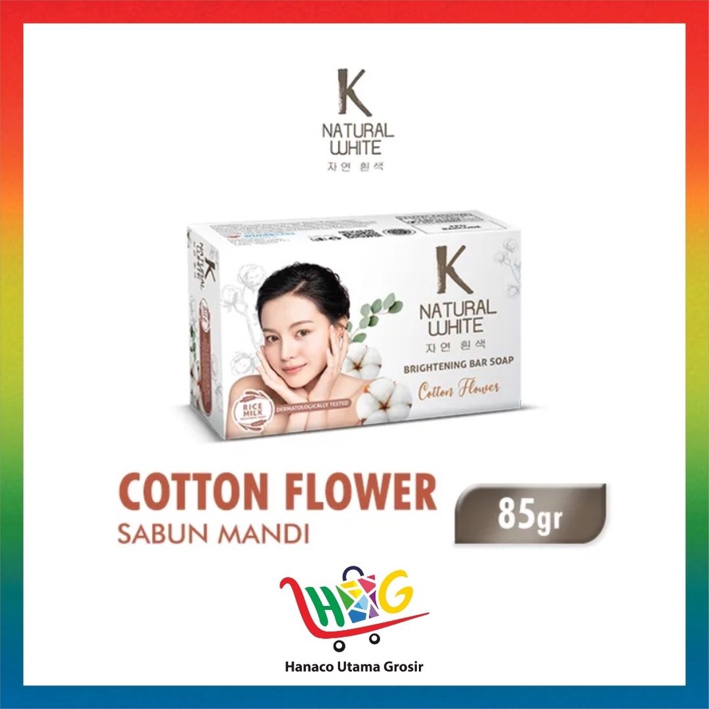 K Natural White Sabun Batang 85 gr