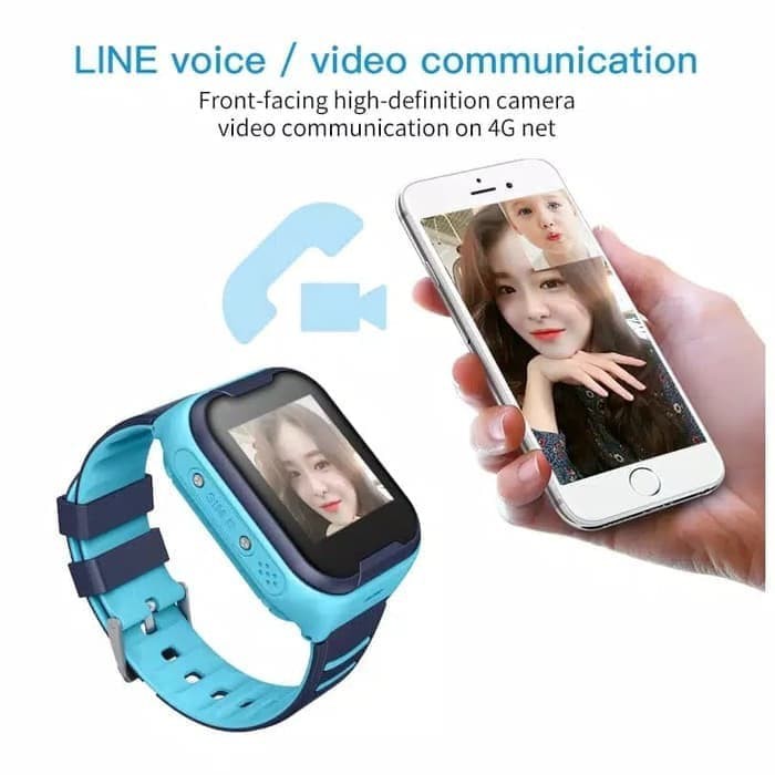 ZZ55 JAM TANGAN ANAK ANAK VIDEOCALL SMARTWATCH ANTI AIR IMO
