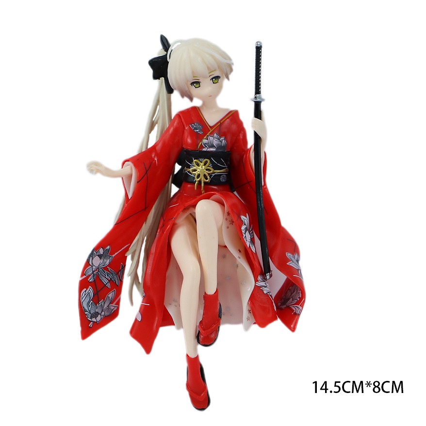 PAJANGAN ACTION FIGURE SISTER KIMONO