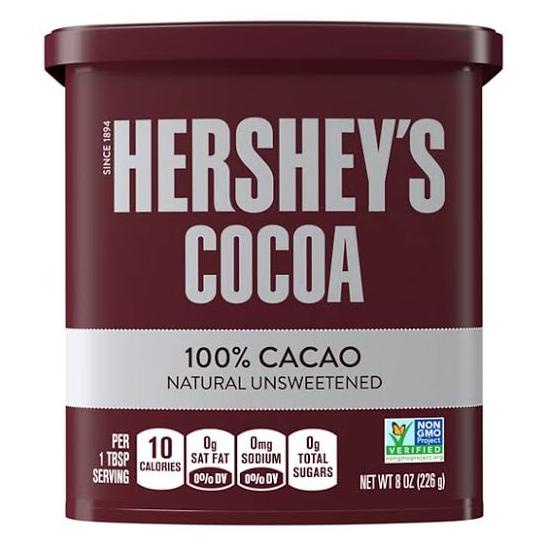 

HERSEYS COCOA COKELAT BUBUK 226G (ORIGINAL) - COCOA CHOCOLATE