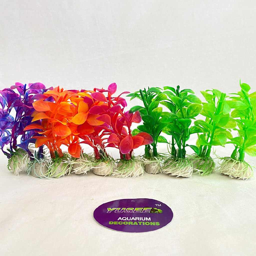 

YUSEE YS103 Dekorasi Akuarium Rumput 10cm 1pcs
