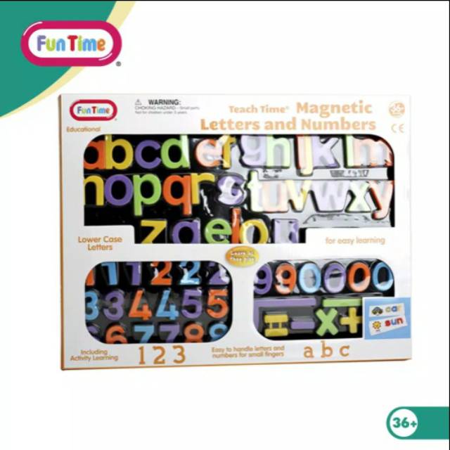 Funtime Magnetic Letters and Numbers
