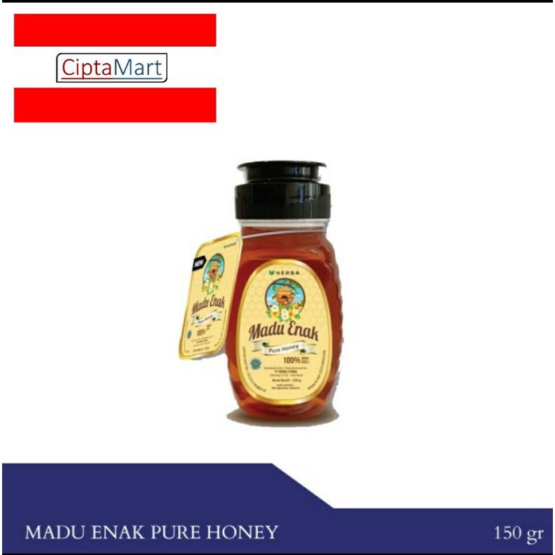 

Madu Enak Murni Pure Honey Asli 150 gr