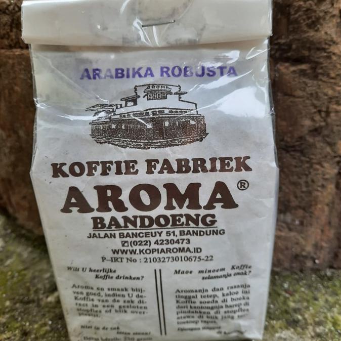 

Berkualitas Kopi Aroma Bandung Arabica Robusta / Kopi Bandung / Koffie Fabriek Promo