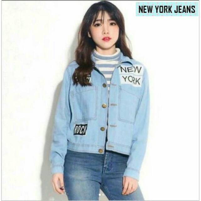 Jaket Jeans New York