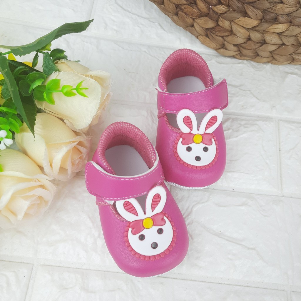 [TAMAN SEPATUKU] SEPATU TRENDY MURAH PREWALKER 0-12 BULAN ANAK PEREMPUAN KARTUN KELINCI CPX06