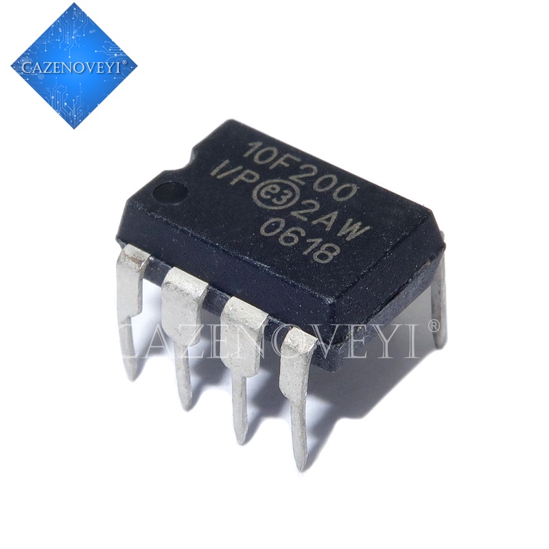 5pcs Ic Pic10F200-I / P Pic10F200 Dip-8