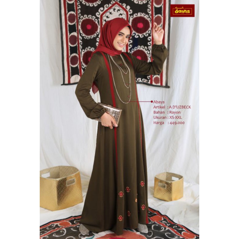 abaya dannis terbaru d' uzbeck