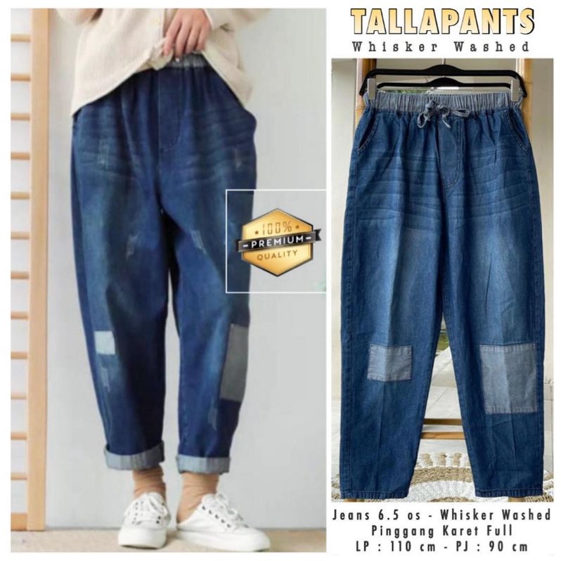 Celana jeans wanita size XL / baggy jeans terbaru best seller(banyak variasi)