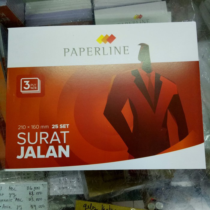 

Surat jalan paperlain 3 ply