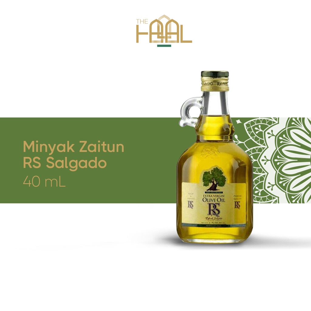 

Zaitun 40 mL | Minyak Zaitun RS Salgado Extra Virgin Oil