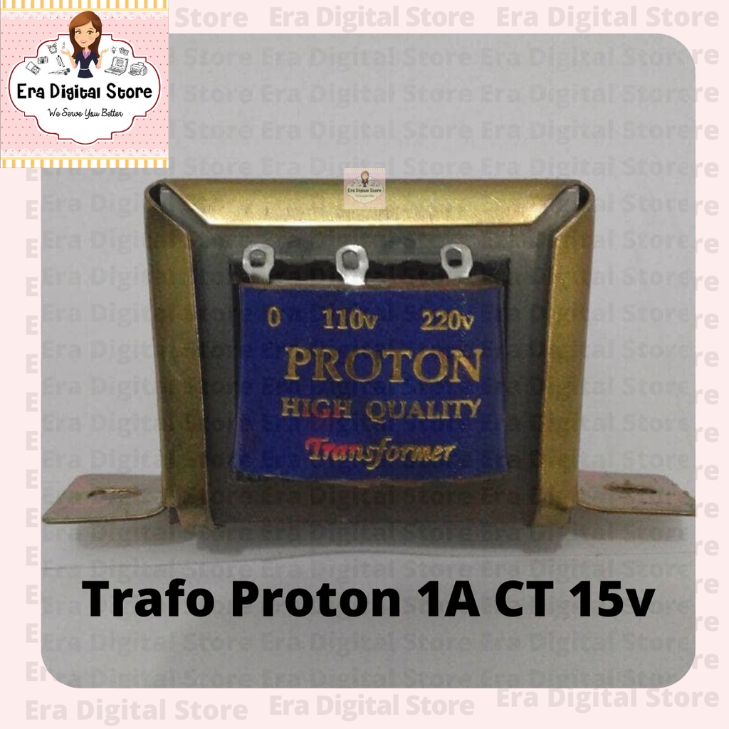 Trafo Proton 1A CT 15v