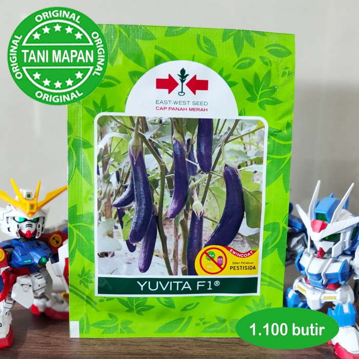 

YUVITA F1 - 1.100 BUTIR (benih terong ungu)