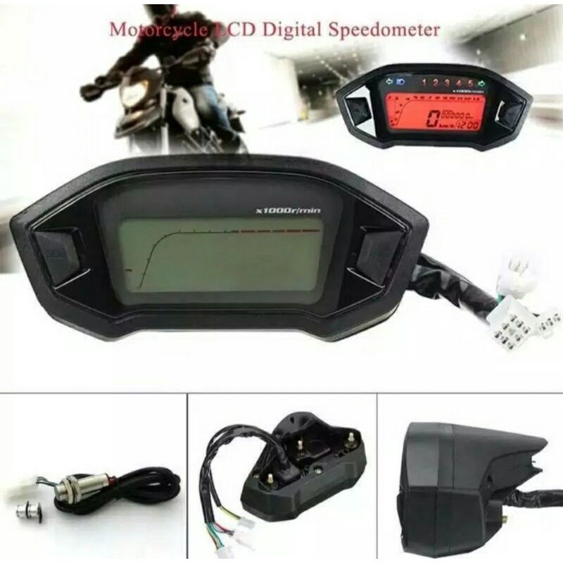 SPEDOMETER SPEDO SPIDO KOSO RX3 ZX1000  SET SENSOR