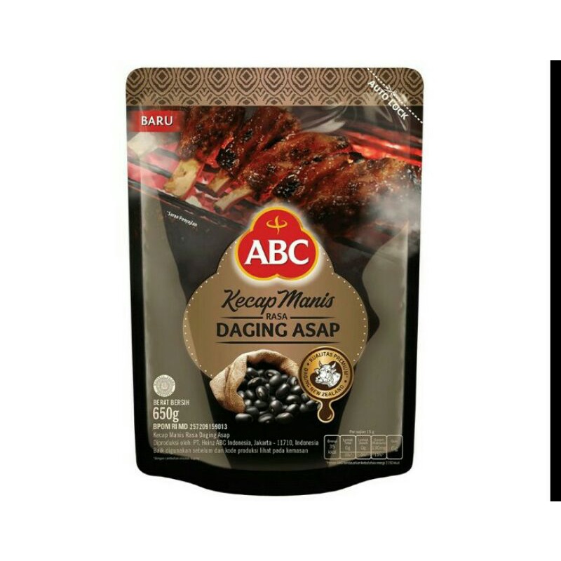 ABC Kecap Manis Daging Asap 650 ml