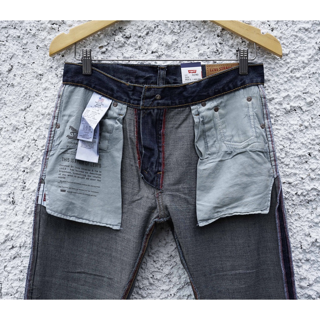 Jeans Levi's 505 | Jeans Pria | Lake Blue | 505AUUSA02