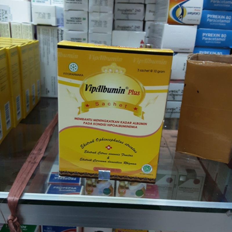 vip albumin sachet