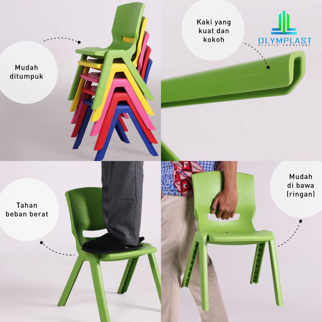Olymplast Kursi Anak Plastik OK 305
