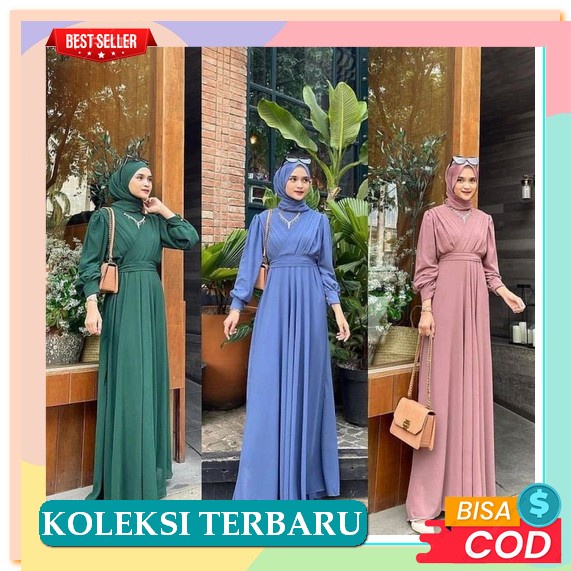 Debby Harga Baju Gamis Dress Remaja Terbaru Baju Gamis Model Sekarang Bjd- Gamis Pesta Mewah Nata Dr