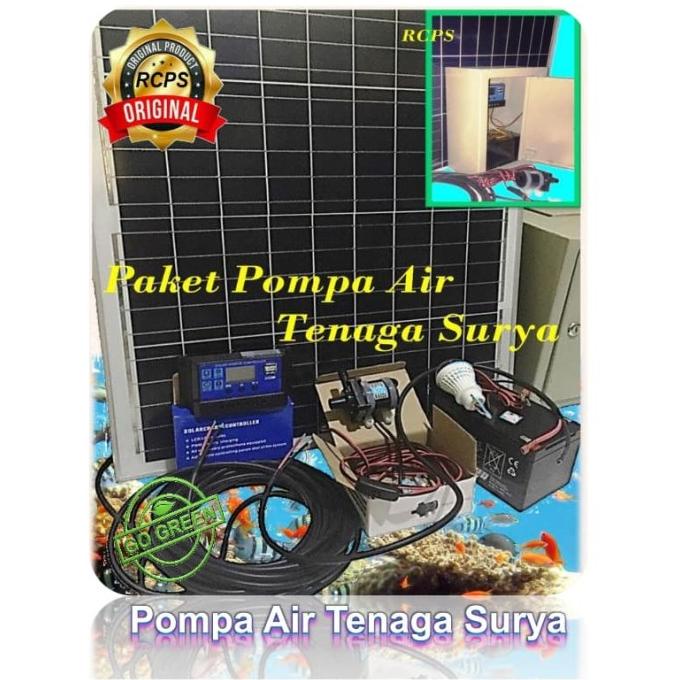Pompa Air Tenaga Matahari Solar Cell 50 watt