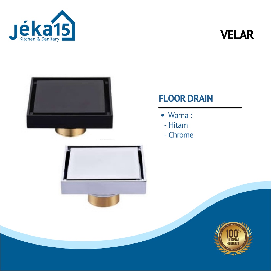 FLOOR DRAIN KAMAR MANDI KOTAK | SARINGAN GOT ANTI BANJIR MINIMALIS