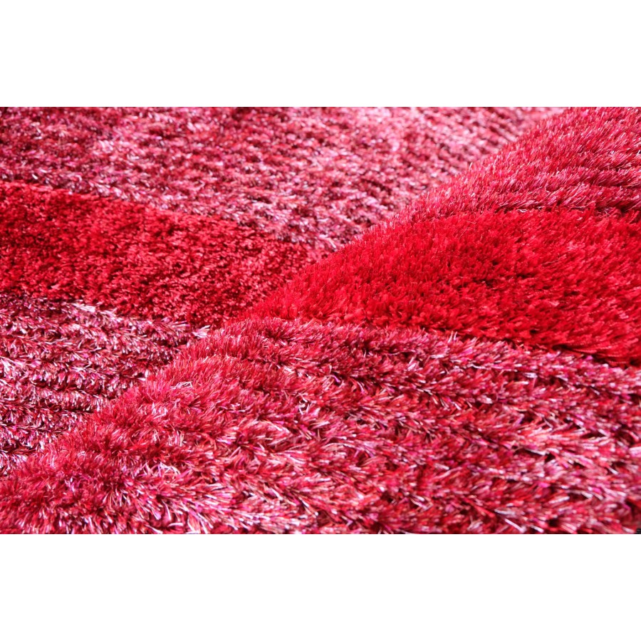KARPET BULU ALICE SHAGGY 4D RUG 200x300 RED-2