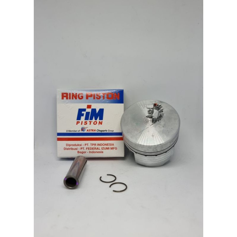 fim80 piston kit set mentah high dome pin 13 57mm - 60mm