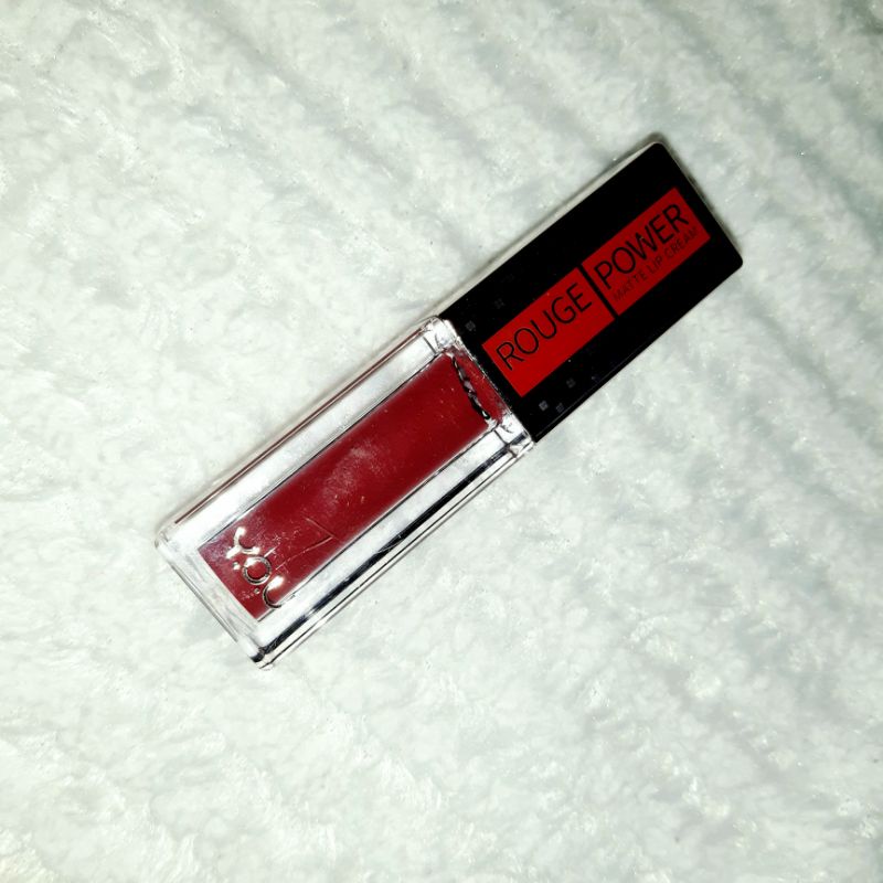YOU Rouge Power Matte Lip Cream Lipstik Matte Finish | Tahan Lama | Nourishing lipstick lip cream li
