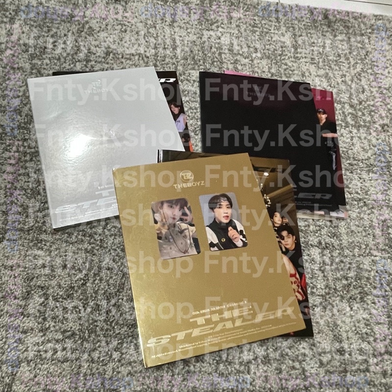 Benefit / POB My Music Taste Halloween / MMTH + Album Only Sunwoo & Q - The Boyz 5th Mini Album Chas