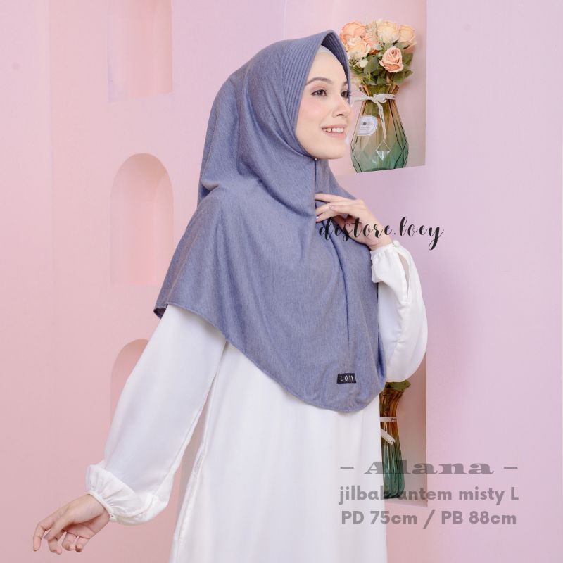 Daily Hijab Alana Misty | Hijab Instant | Size L
