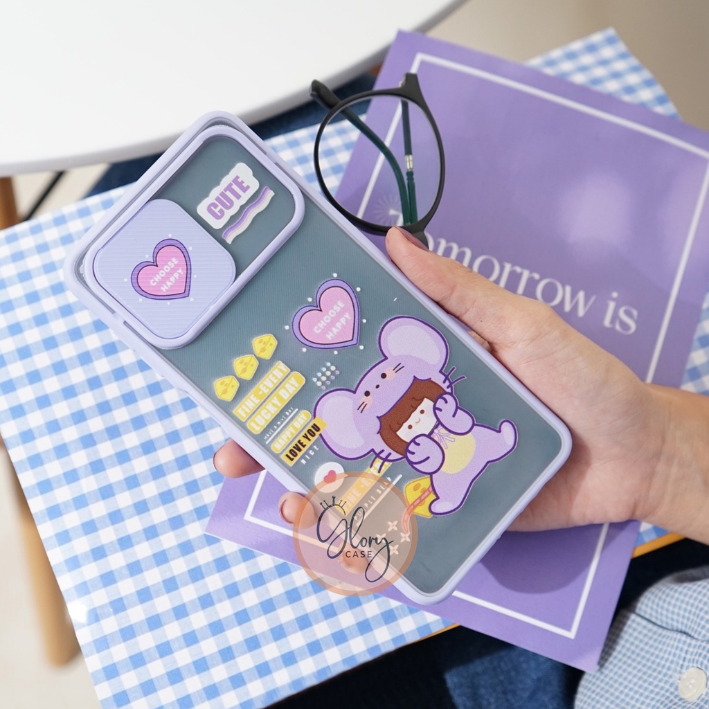 [GKG03] Softcase Slide Kamera Protect For VIVO Y21/Y21S VIVO Y33S VIVO Y53S VIVO Y30/Y50 VIVO Y20 VI