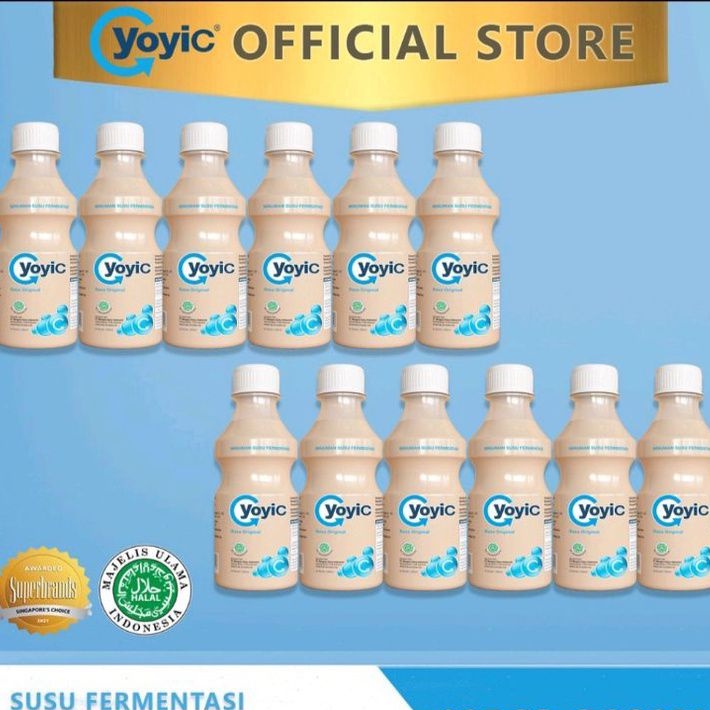 YOYIC RASA ORIGINAL 12 PCS (130 ML)