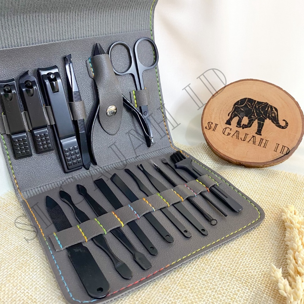 BISA COD PROMO Manicure Set Pedicure Profesional Free kikiran kuku PREMIUM QUALITY