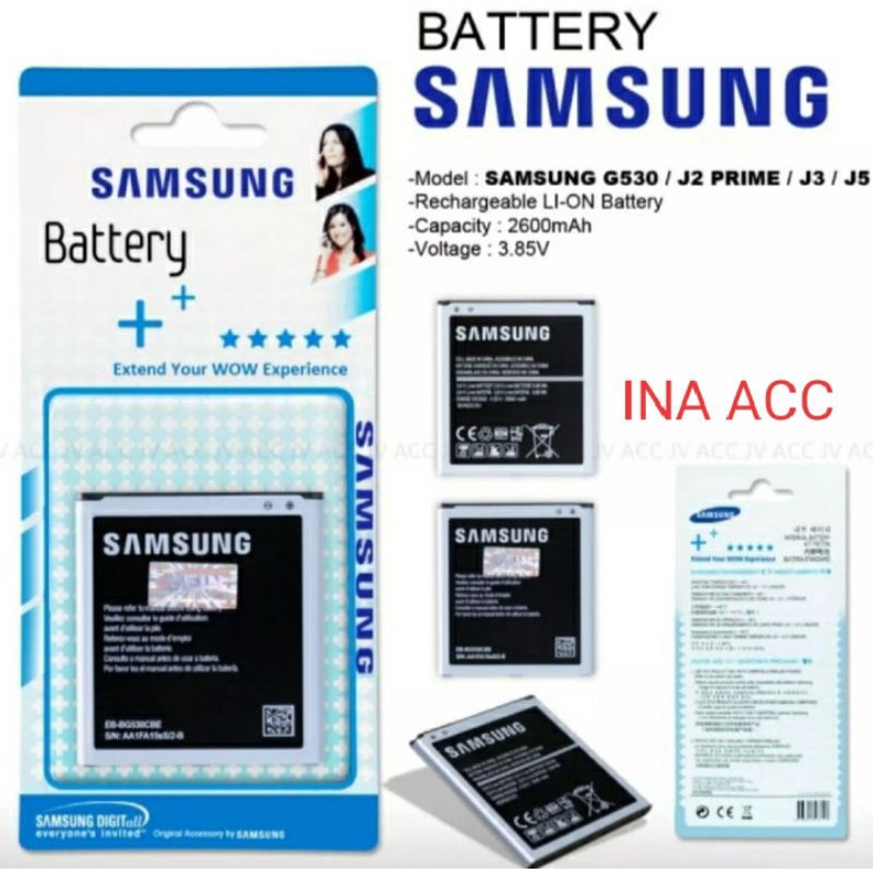BATRAI SAMSUNG ORI 99% TIPE J5/GREN PREM/J2/J2PREM