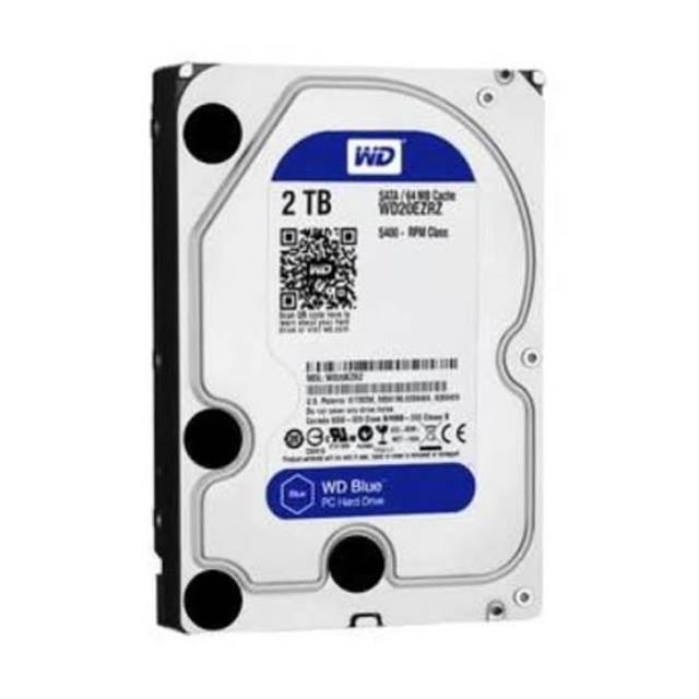 HDD HARDISK WDC WD Western Digital BLUE 2 TB 2000GB UNTUK CCTV DVR PC KOMPUTER 35IN 2000 GB 2 TB 2TB